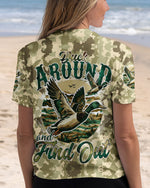 BLISSCORNERS DUCK AROUND AND FIND OUT CAMO ALL OVER PRINT
