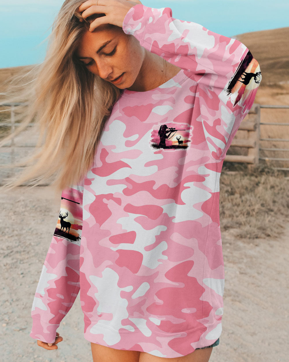 BLISSCORNERS IF YOU DON'T LIKE HUNTING ALL OVER PRINT