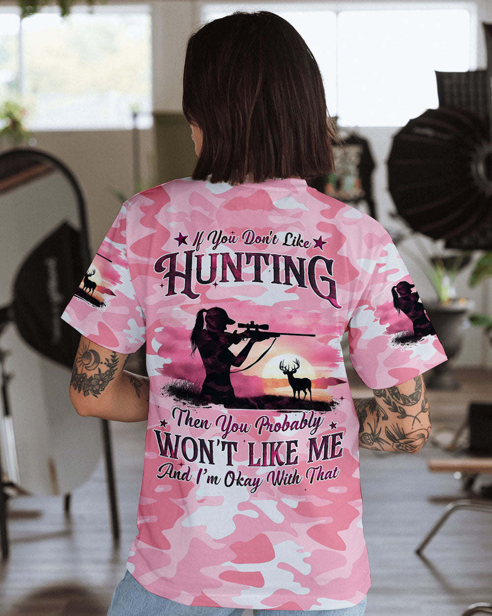 BLISSCORNERS IF YOU DON'T LIKE HUNTING ALL OVER PRINT