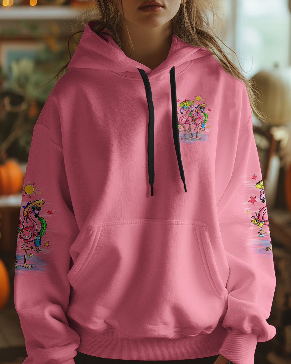 BLISSCORNERS ALL YOU NEED FLAMINGO ALL OVER PRINT