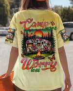 BLISSCORNERS CAMP MORE WORRY LESS ALL OVER PRINT