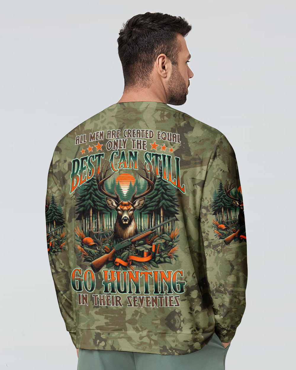 BLISSCORNERS GO HUNTING IN THEIR SEVENTIES ALL OVER PRINT