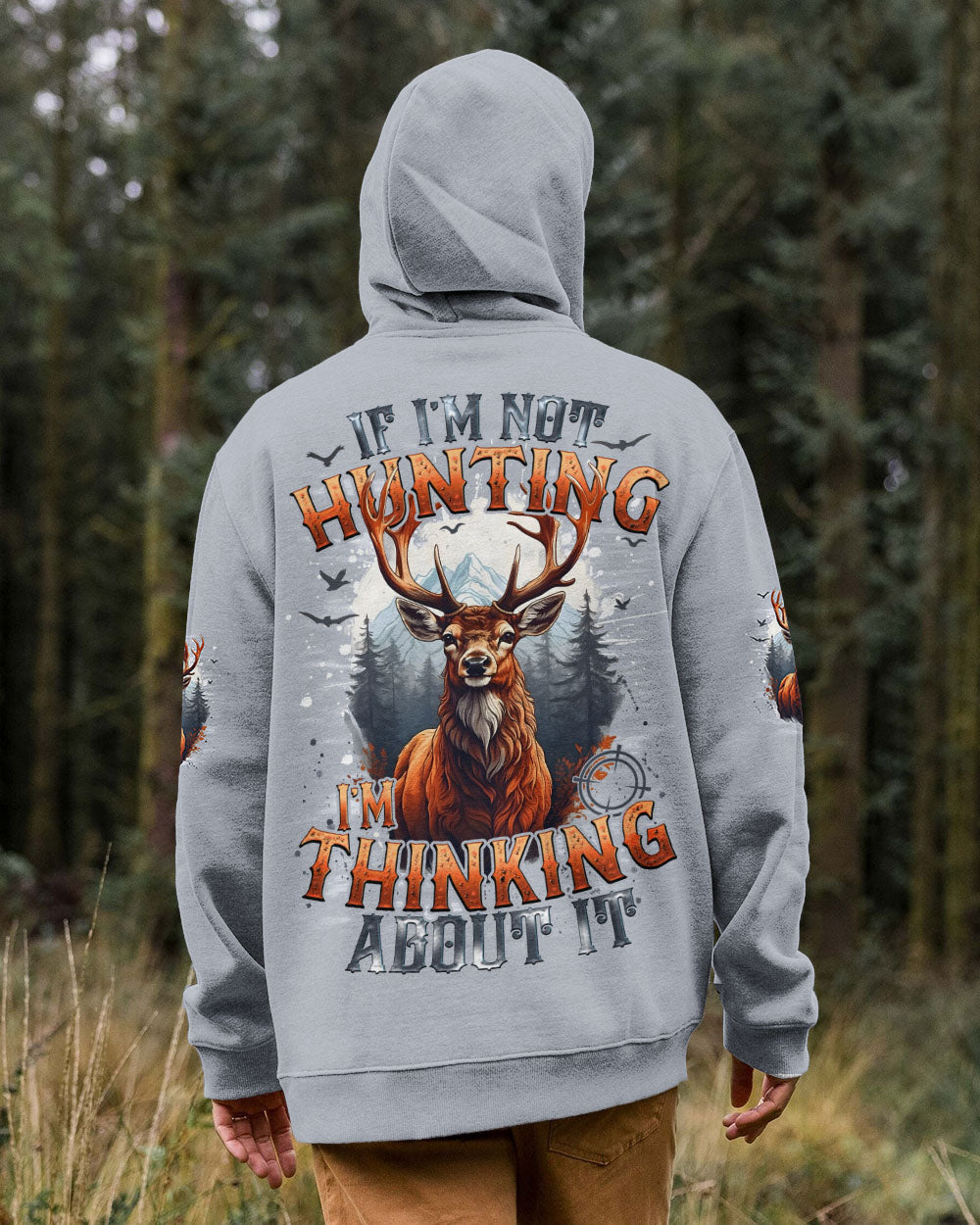 BLISSCORNERS IF I'M NOT HUNTING DEER ALL OVER PRINT