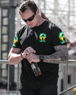 BLISSCORNERS BIGFOOT SAW ME BUT NOBODY BELIEVES HIM ALL OVER PRINT