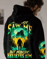 BLISSCORNERS BIGFOOT SAW ME BUT NOBODY BELIEVES HIM ALL OVER PRINT