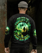 BLISSCORNERS AND INTO THE FOREST I GO BIGFOOT ALL OVER PRINT