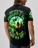 BLISSCORNERS AND INTO THE FOREST I GO BIGFOOT ALL OVER PRINT