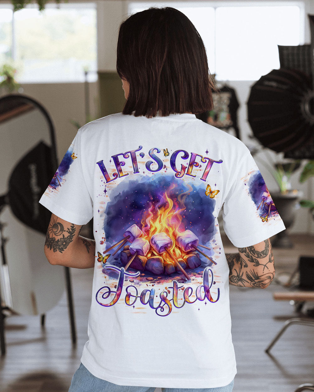 BLISSCORNERS LET'S GET TOASTED ALL OVER PRINT
