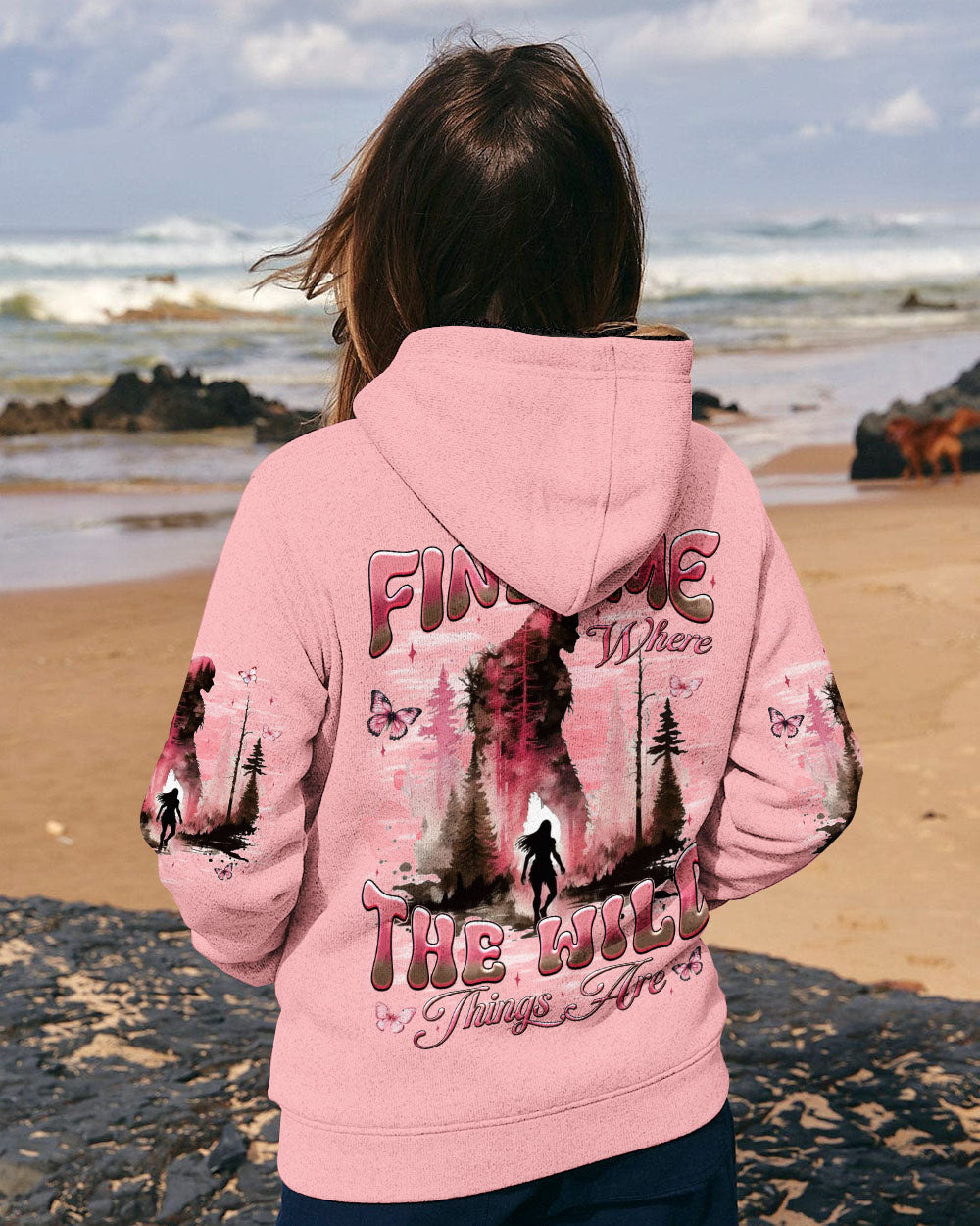 BLISSCORNERS FIND ME WHERE THE WILD THINGS ARE ALL OVER PRINT