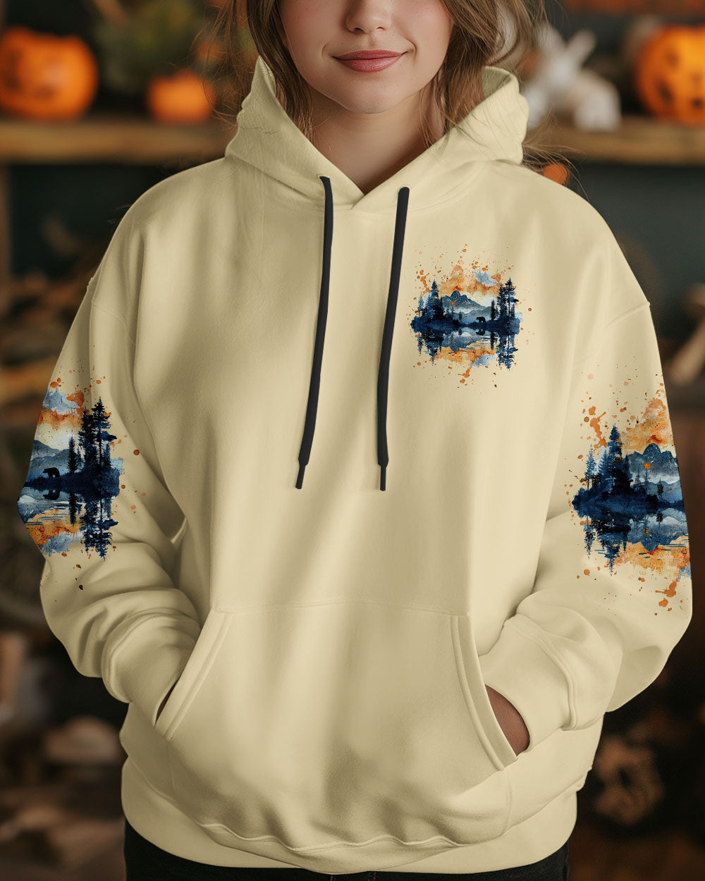 BLISSCORNERS AND INTO THE FOREST I GO ALL OVER PRINT