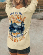 BLISSCORNERS AND INTO THE FOREST I GO ALL OVER PRINT