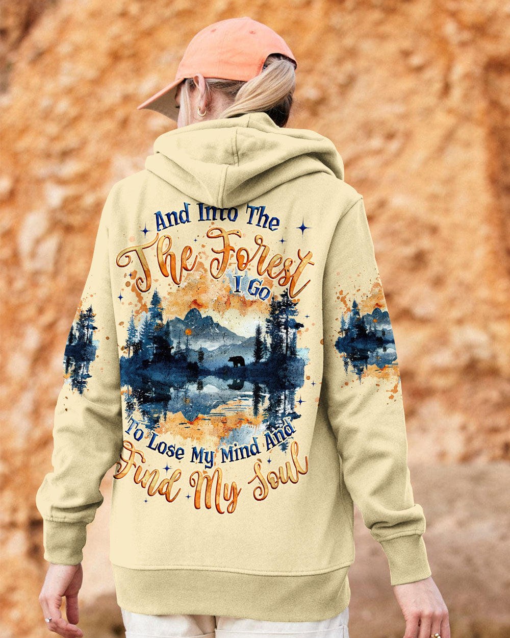 BLISSCORNERS AND INTO THE FOREST I GO ALL OVER PRINT