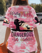 BLISSCORNERS PRETTY IN PINK HUNTING ALL OVER PRINT
