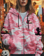 BLISSCORNERS PRETTY IN PINK HUNTING ALL OVER PRINT