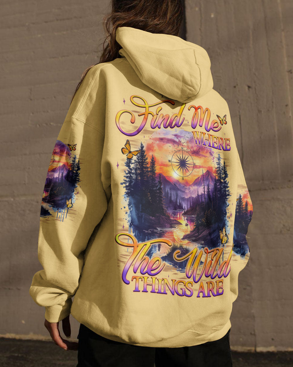 BLISSCORNERS FIND ME WHERE THE WILD THINGS ARE ALL OVER PRINT