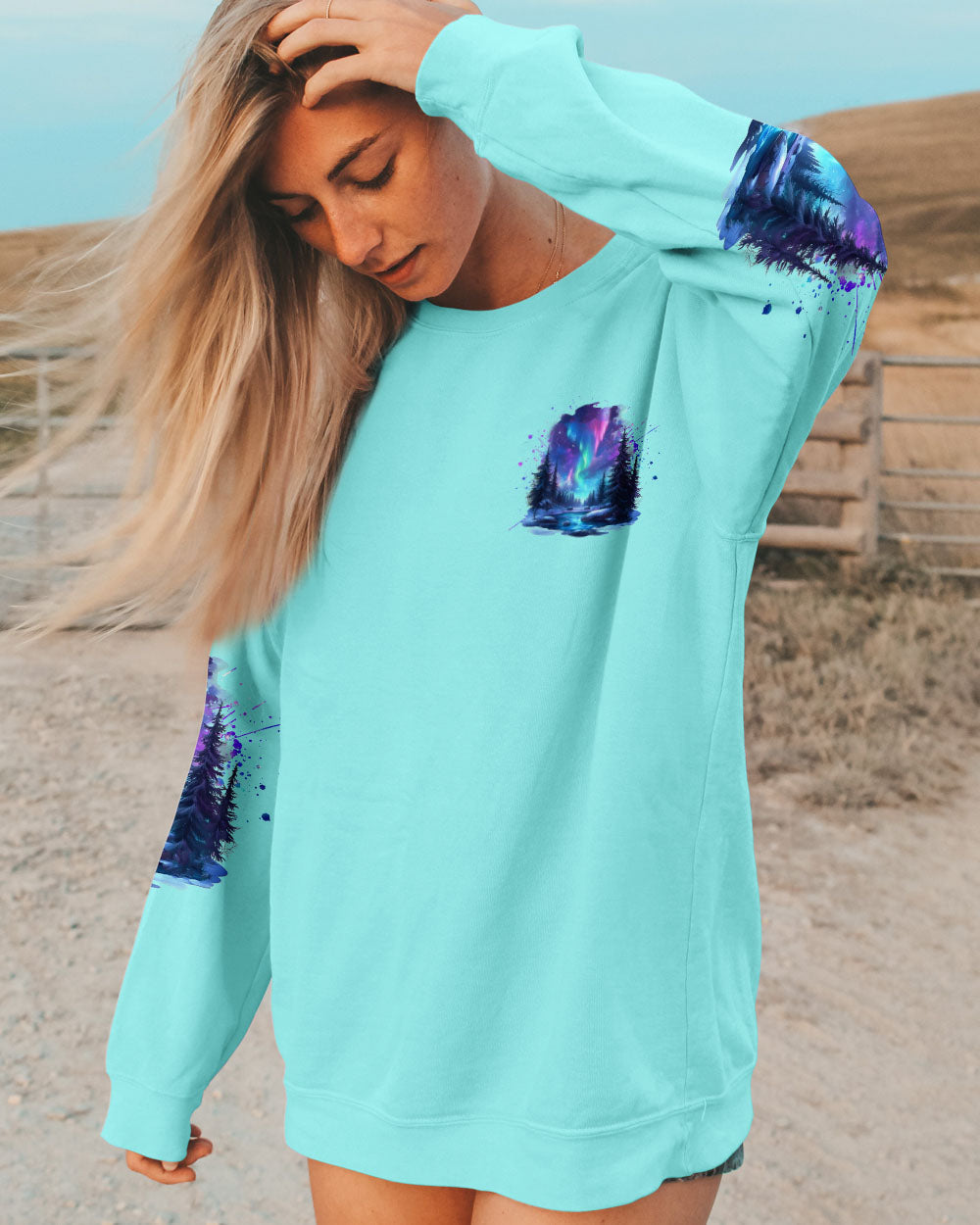 BLISSCORNERS AND INTO THE FOREST I GO ALL OVER PRINT