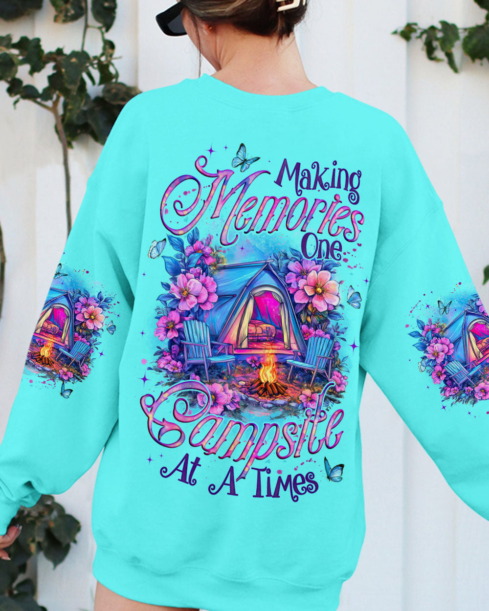 BLISSCORNERS MAKING MEMORIES ONE CAMPSITE AT A TIME ALL OVER PRINT