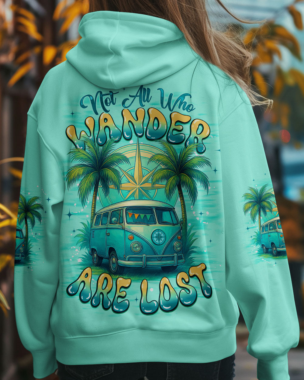 BLISSCORNERS NOT ALL WHO WANDER ARE LOST ALL OVER PRINT