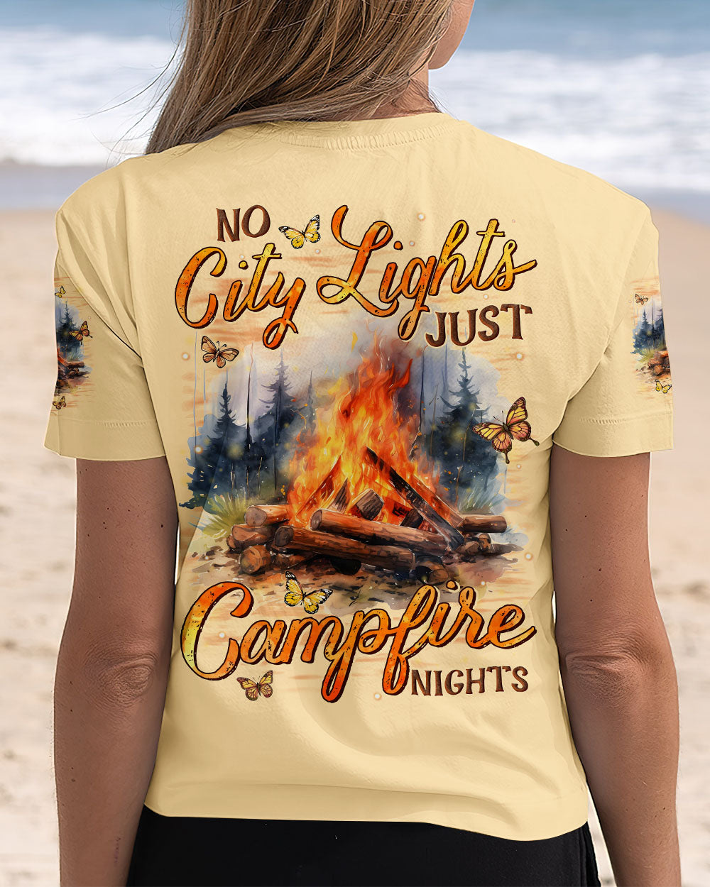 BLISSCORNERS JUST CAMPFIRE NIGHTS ALL OVER PRINT