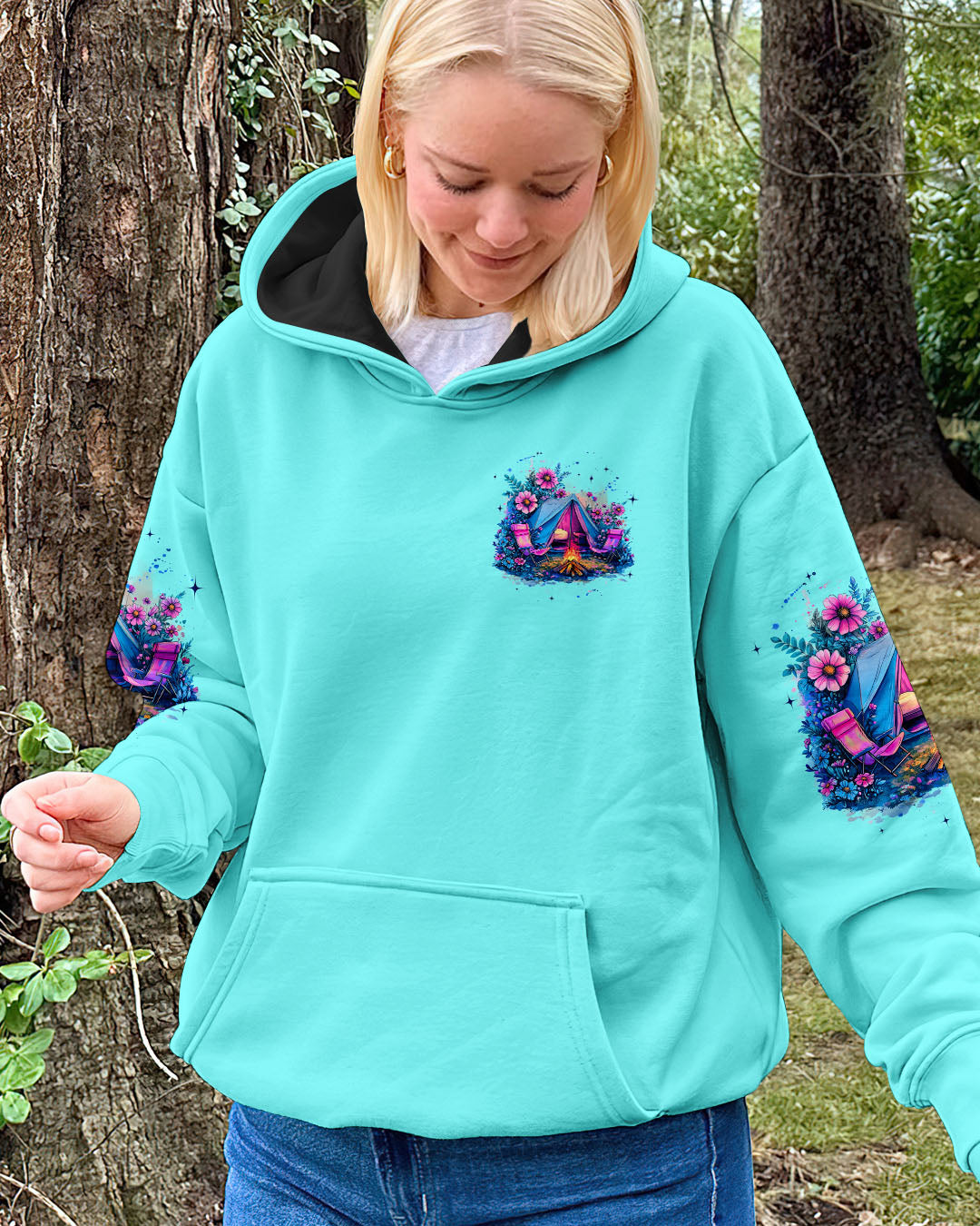 BLISSCORNERS THE BEST MEMORIES ARE MADE CAMPING ALL OVER PRINT