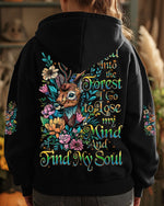 BLISSCORNERS AND INTO THE FOREST I GO ALL OVER PRINT