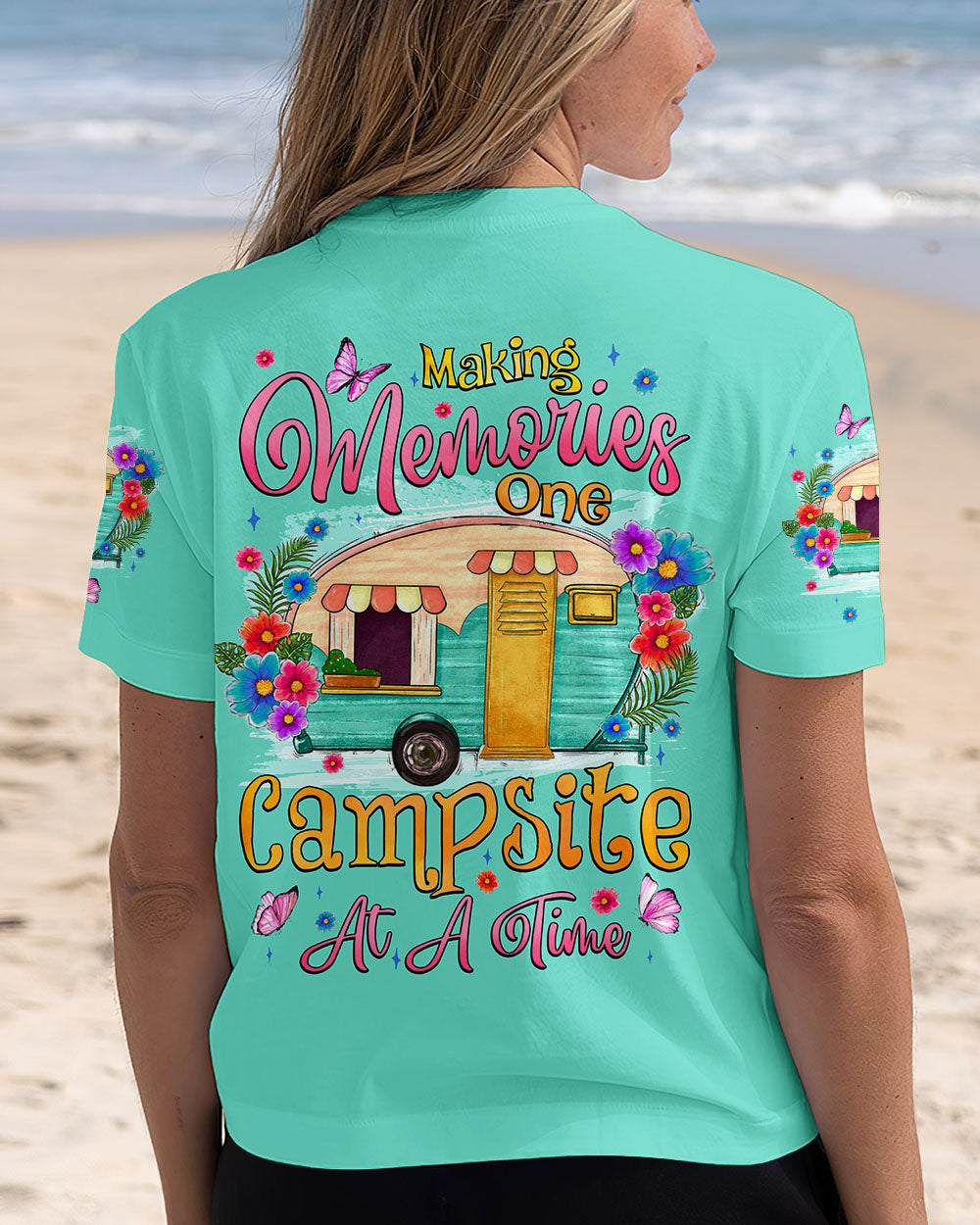 BLISSCORNERS MAKING MEMORIES ONE CAMPSITE AT A TIME ALL OVER PRINT