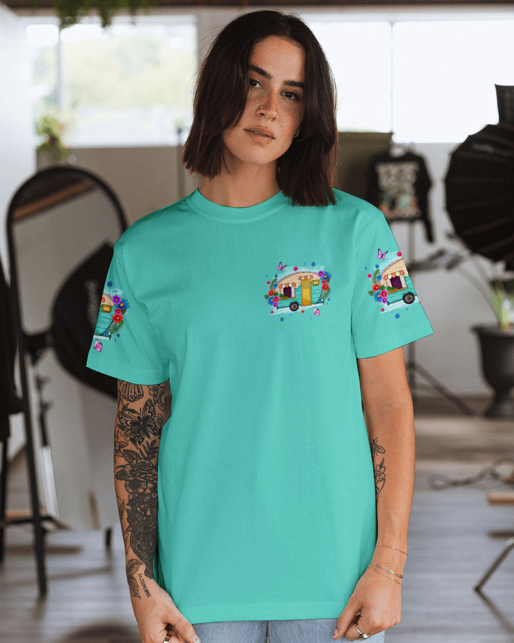 BLISSCORNERS MAKING MEMORIES ONE CAMPSITE AT A TIME ALL OVER PRINT