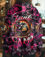 BLISSCORNERS PRETTY IN PINK HUNTING ALL OVER PRINT