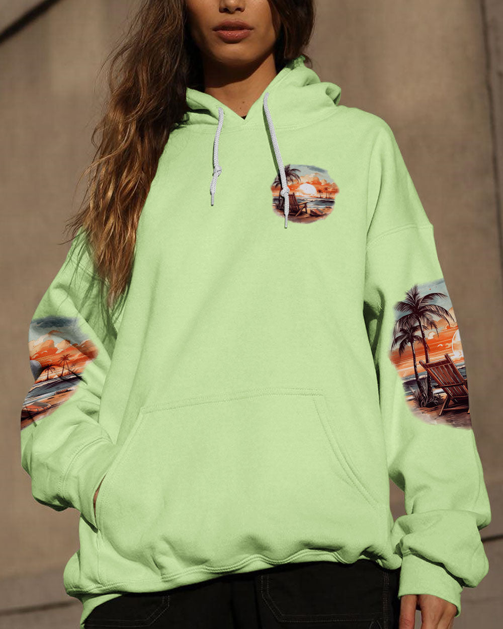 BLISSCORNERS SITTING BY THE OCEAN ALL OVER PRINT