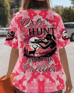 BLISSCORNERS GIRLS HUNT TOO ONLY PRETTIER CAMO ALL OVER PRINT