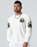 BLISSCORNERS BORN TO HUNT FORCED TO WORK ALL OVER PRINT