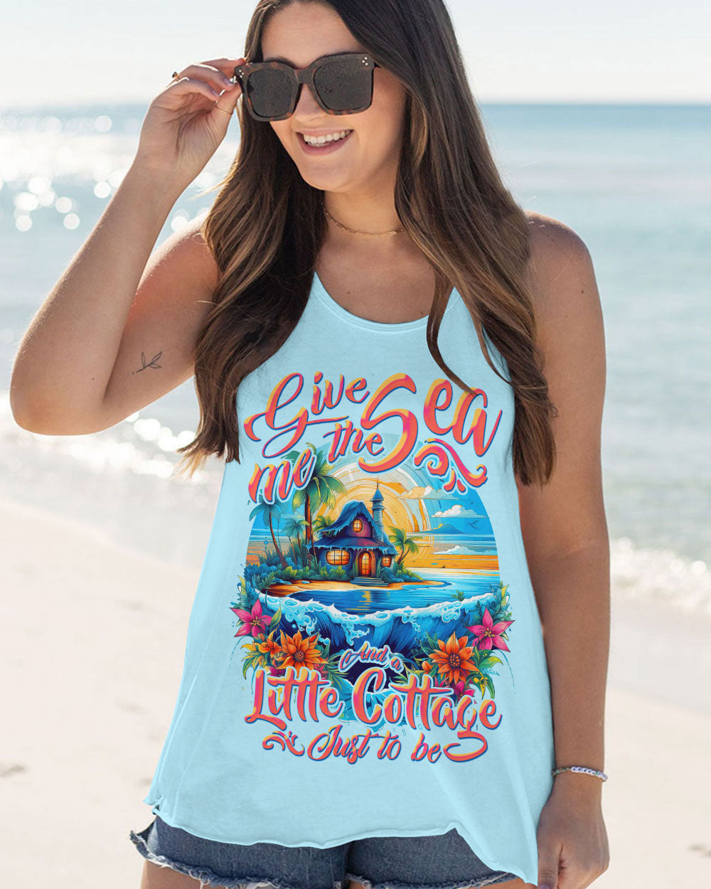 BLISSCORNERS GIVE ME THE SEA ALL OVER PRINT