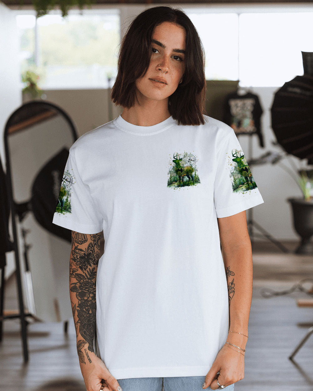 BLISSCORNERS AND INTO THE FOREST I GO ALL OVER PRINT