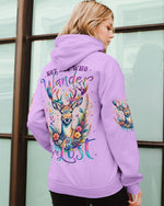 BLISSCORNERS NOT ALL WHO WANDER ARE LOST DEER ALL OVER PRINT
