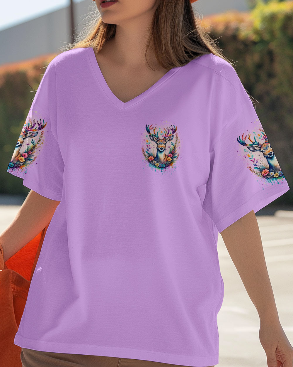 BLISSCORNERS NOT ALL WHO WANDER ARE LOST DEER ALL OVER PRINT