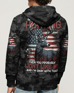 BLISSCORNERS IF YOU DON'T LIKE HUNTING ALL OVER PRINT