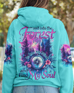 BLISSCORNERS AND INTO THE FOREST I GO COMPASS ALL OVER PRINT