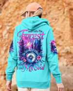 BLISSCORNERS AND INTO THE FOREST I GO COMPASS ALL OVER PRINT