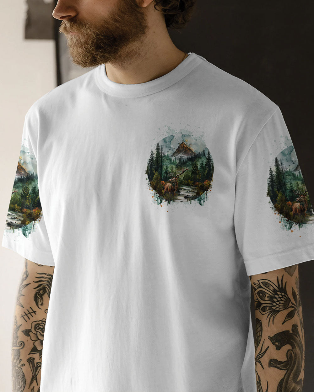 BLISSCORNERS LIFE IS BETTER IN THE WOODS ALL OVER PRINT