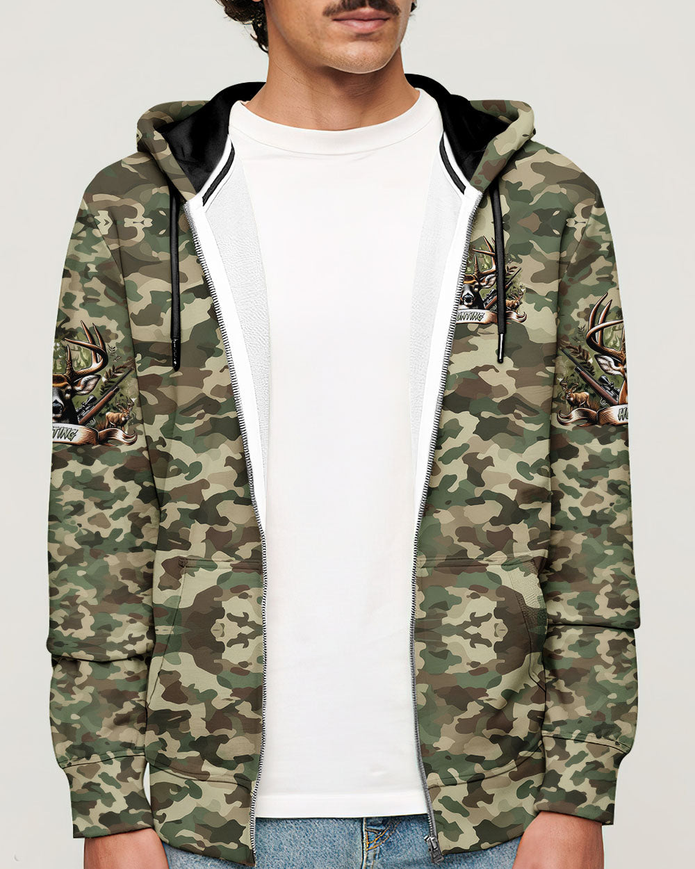 BLISSCORNERS I PLAN ON HUNTING ALL OVER PRINT