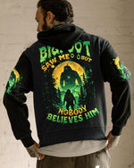 BLISSCORNERS BIGFOOT SAW ME BUT NOBODY BELIEVES HIM ALL OVER PRINT