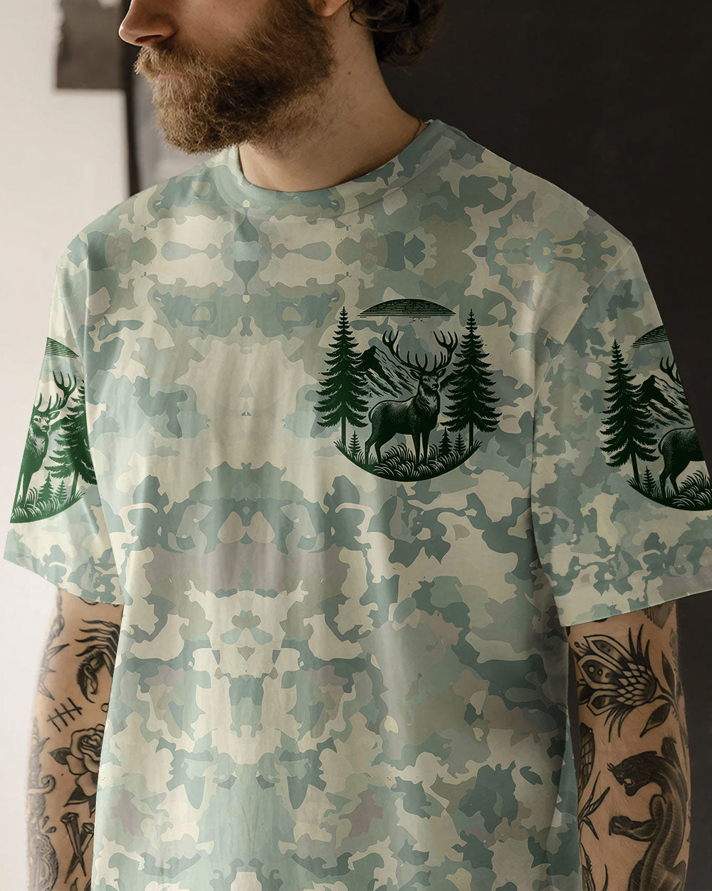 BLISSCORNERS IF YOU DON'T LIKE HUNTING ALL OVER PRINT