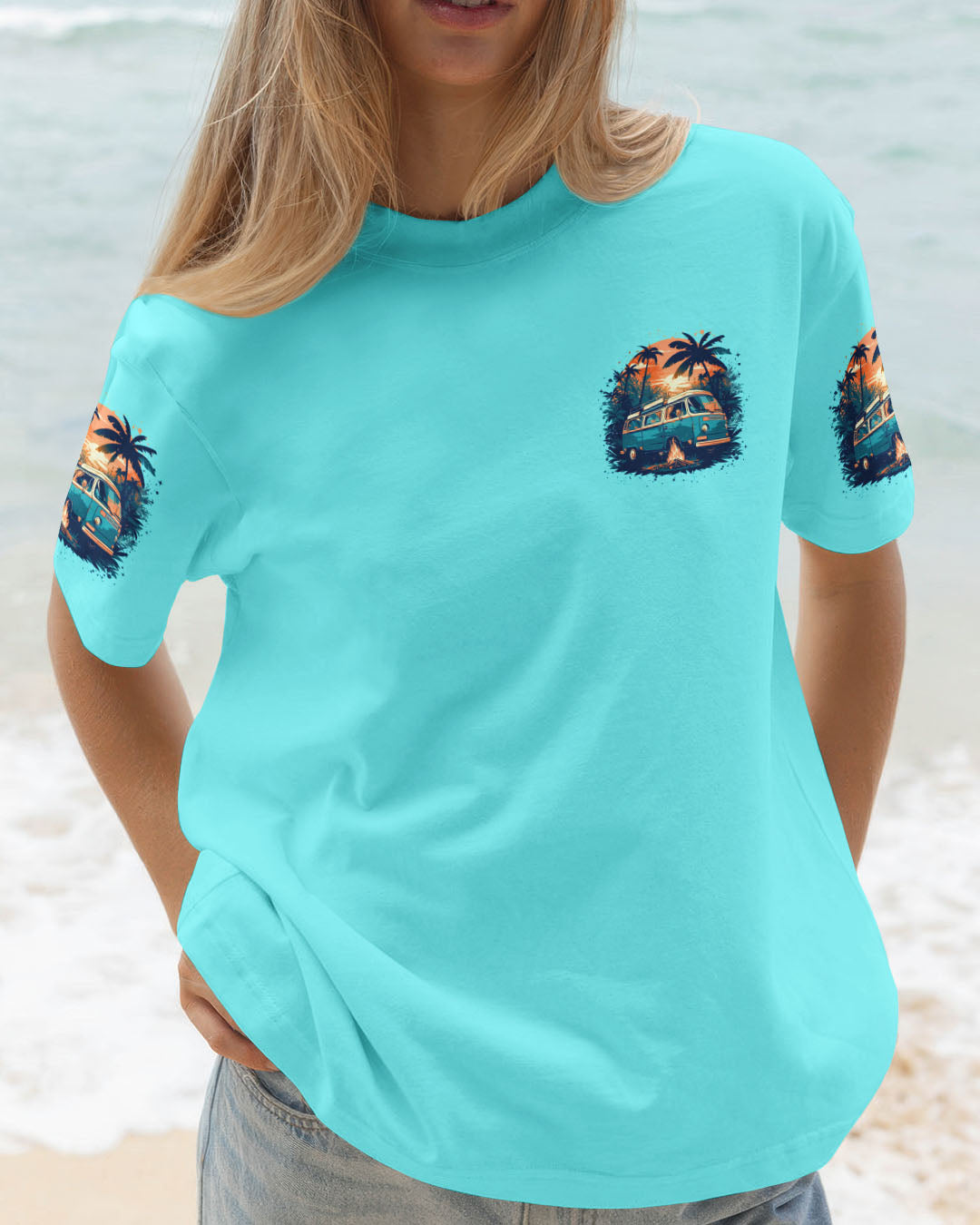 BLISSCORNERS CAMPING IS MY HAPPY PLACE ALL OVER PRINT