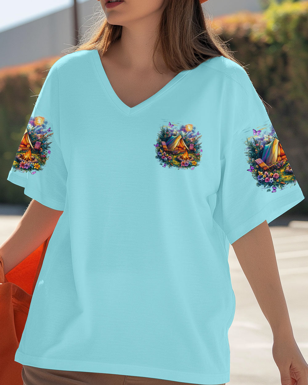 BLISSCORNERS CAMPING MAKES ME HAPPY ALL OVER PRINT