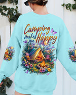 BLISSCORNERS CAMPING MAKES ME HAPPY ALL OVER PRINT