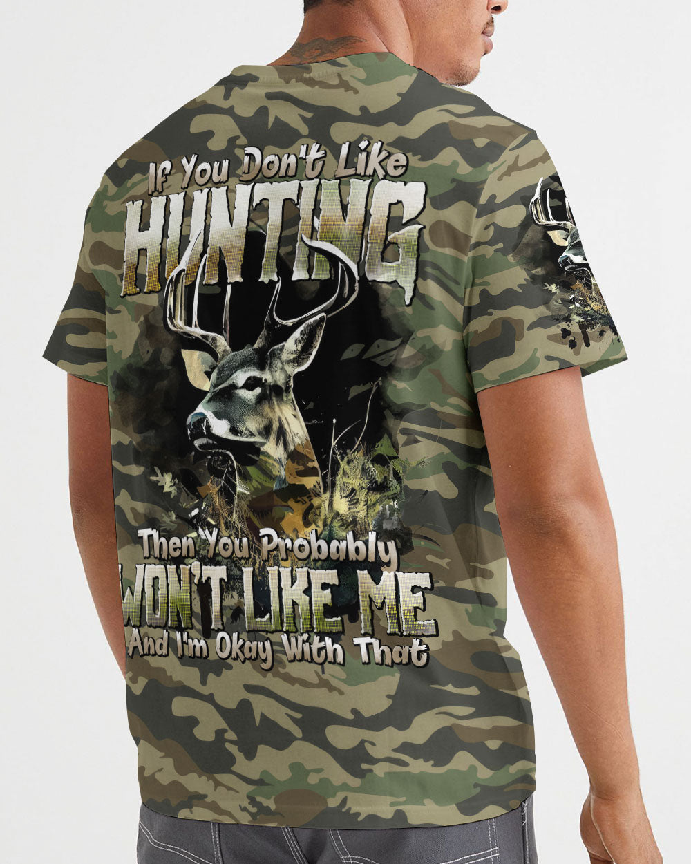 BLISSCORNERS IF YOU DON'T LIKE HUNTING ALL OVER PRINT