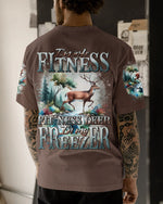 BLISSCORNERS I'M INTO FITNESS DEER ALL OVER PRINT