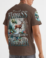 BLISSCORNERS I'M INTO FITNESS DEER ALL OVER PRINT