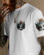 BLISSCORNERS AND INTO THE FOREST I GO ALL OVER PRINT