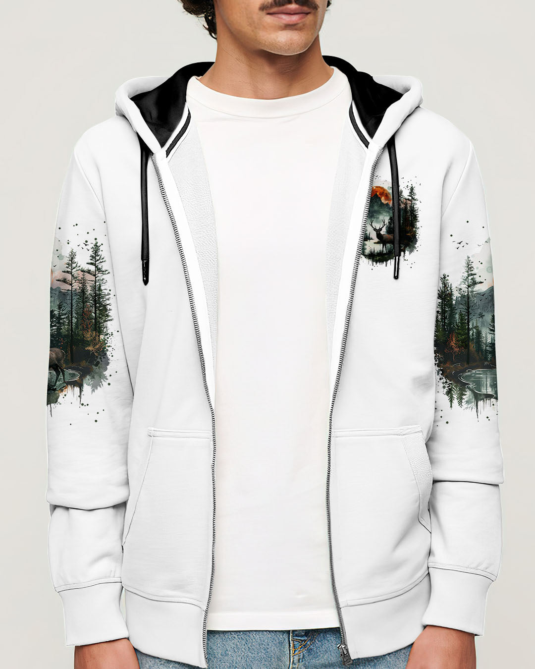 BLISSCORNERS AND INTO THE FOREST I GO ALL OVER PRINT